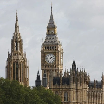 Image of Big Ben with Sound of chiming. Siters and sounds London. Great gift idea