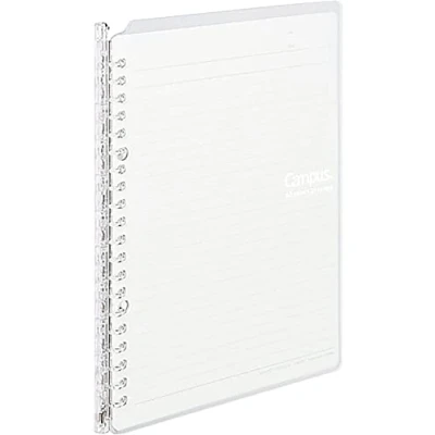 Image of Kokuyo Campus Smart Ring Binder A5 20 Rings Clear [Office Product] by &quot;Kokuyo Co., Ltd.&quot;