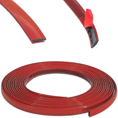 Image of RECAMBO Trim, Red, Versatile, Flexible and Self Adhesive, 20 mm x 5 m