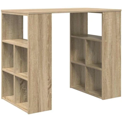 Image of vidaXL Corner Desk Sonoma Oak MDF Medium