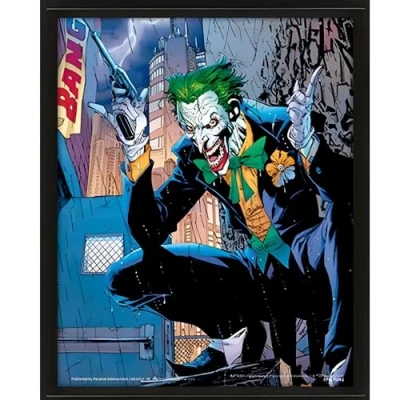 Image of Pyramid International DC Comics 3D Effect Lenticular Frame 25.5 x 20 cm