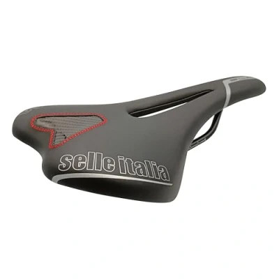 Image of Selle Italia Unisex Adult SLR TM Flow Manganese Bike Saddle Black, Size L2