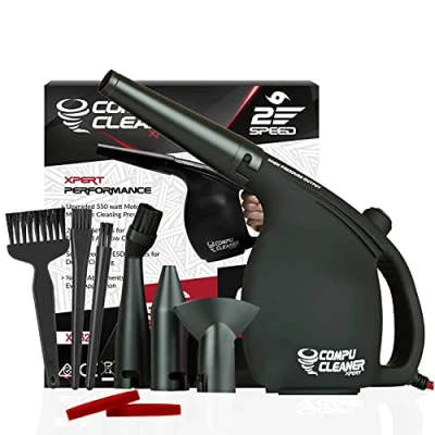 Image of IT Dusters CompuCleaner Xpert Electric air duster Blower for PC, Laptop, Console, electronics and Home Cleaning, environmental alternative to spray can keyboard cleaner