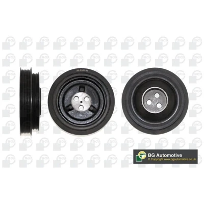 Image of 9659920080 Crankshaft Pulley BGA DP0834 Decoupled FORD: Transit Mk6 Van, Mk7 Minibus, FIAT: Ducato III Minibus