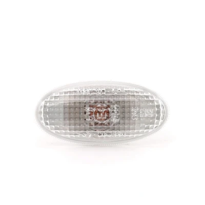 Image of GJ6A51120C, GJ6A51120D, GJ6A51120E, UR5651120 Turn Signal TYC 18 0657 00 9 white both sides, lateral installation with bulb