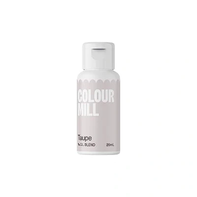 Image of Colour Mill Oil Based Food Colouring Taupe Next Generation for Baking, Decorating, Icing and Cooking Dye DIY Slime Crafts Making 20 ml