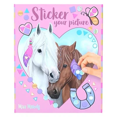 Image of Depesche 12068 Miss Melody Sticker Your Picture Book with 25 Pages Full of Horse Motifs to Complement Includes 10 Sheets