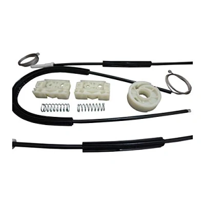 Image of ESC Auto Parts EWR981+EWR5158 Window Regulator Repair Kit with Wheel Front Right Door Compatible Citroen C4 Picasso 2006 On