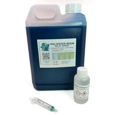 Image of Swindon Composite Supplies : Fibreglass Resin Polyester Value GRP, Roofing, Ponds, Laminating (5.0, Kilograms)