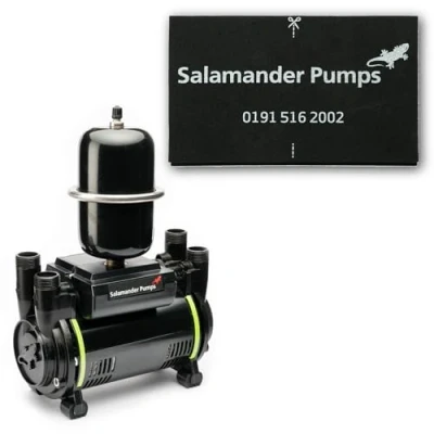 Image of Salamander CT80 Bathroom 2.6 Bar Twin Universal Pump CT80BU.