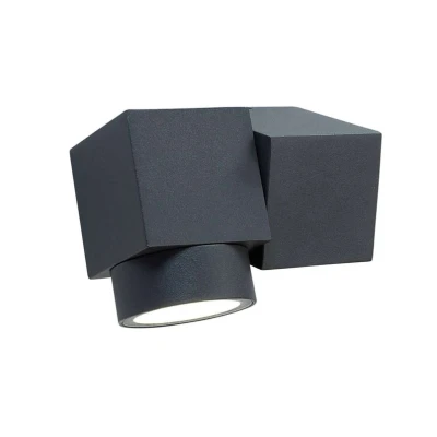 Image of Lucande Adjustable LED outdoor spotlight Lorelle