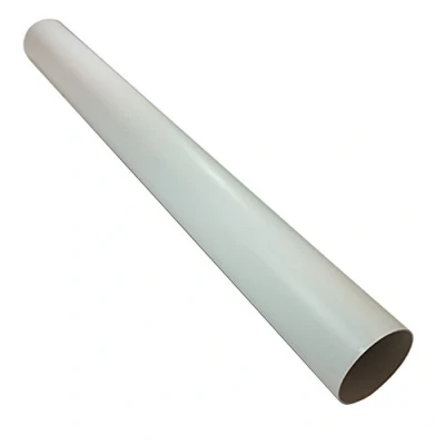 Image of Kair Plastic Ducting Pipe 100mm 4 inch / 1 Metre Long Length Rigid Straight Duct Channel