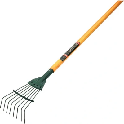 Image of Bulldog 9116N Springbok Junior Lawn Rake 48&quot; Handle