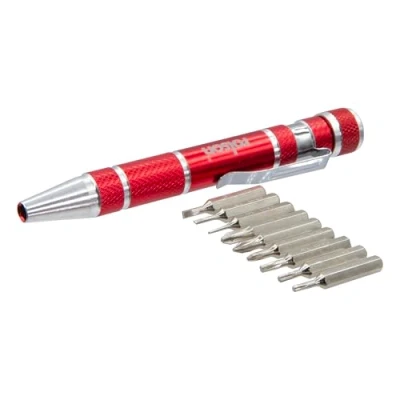 Image of Rolson 28226 9 in 1 Precision Screwdriver Multiple Colours