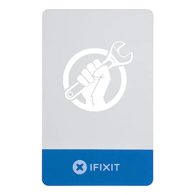 Image of iFixit plastic Cards, credit card size cards for prying components, loosening staples, versatile helpers electronics repairs