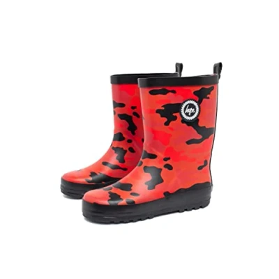 Image of hype waterproof rain winter wellies for kids boys and girls