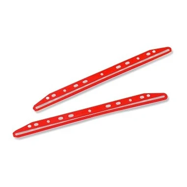Image of Photo Album Company Magi Clip Multipunched 300mm Red Ref 251911 [Pack of 25]