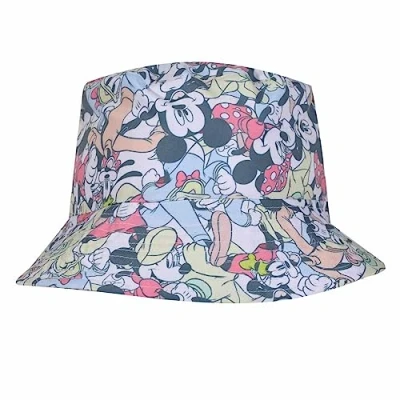 Image of Mickey and Friends Besties Allover (Bucket Hat) Black