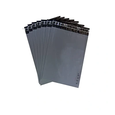 Image of 1000 x Parcel Bag Grey Mailing with Waterproof Self Seal (6.5&quot; 9 &quot;) L1014