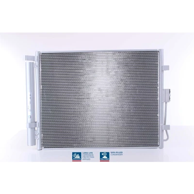 Image of CO5695 Condenser NISSENS 940217 with dryer Aluminium 535mm R1234yf KIA: Soul I