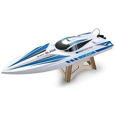 Image of Amewi 26071 Blade Mono RC Motorboat RTR 670 mm, White/Blue