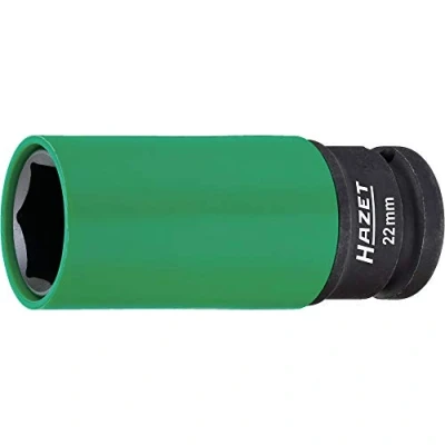 Image of HAZET 903SLG 22 85 mm 6 Point Hexagon Traction Profile Impact Socket Phosphatised/Oiled