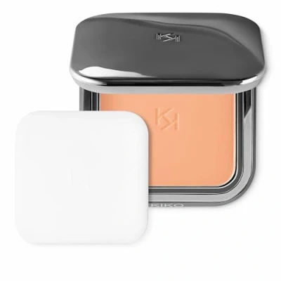 Image of KIKO Milano matte Fusion Pressed powder 08 with a natural finish