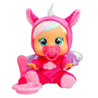 Image of Cry Babies Loving Care Fantasy Dreamy Baby doll that cries Real tears with Pyjamas &amp; 3 Accessories Toy and Gift for Boys Girls