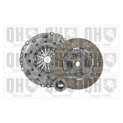 Image of 1219438, 1250331, 3C1J7L596AA, 3C1J7L596AB Clutch QUINTON HAZELL QKT2496AF with bearing(s) FORD: Transit Mk5 Platform / Chassis, Minibus