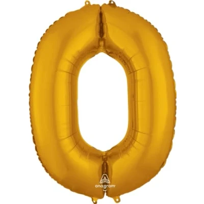 Image of Amscan 2824201 S/Shape:0 Gold