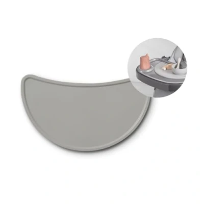 Image of Silver Cross Silicone Tray Baby Feeding Set Kids Dinner