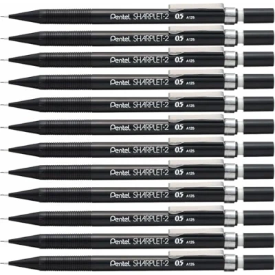 Image of Pentel Sharplet 2 Mechanical Pencil Pencils (Black)