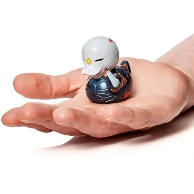 Image of TUBBZ Mini Gray Fox Collectible Vinyl Rubber Duck Figure Official Metal Gear Solid Merchandise Thriller Action Video Games