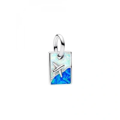 Image of Pandora Silver Travel Dangle Charm