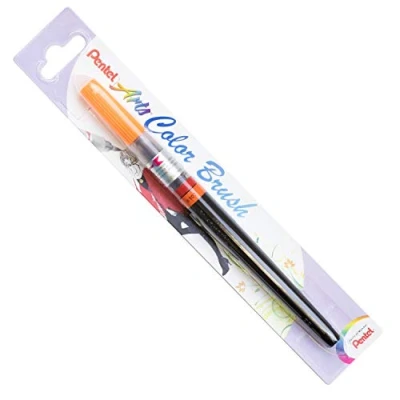 Image of Pentel Arts Colour Brush Orange, XGFL 107X