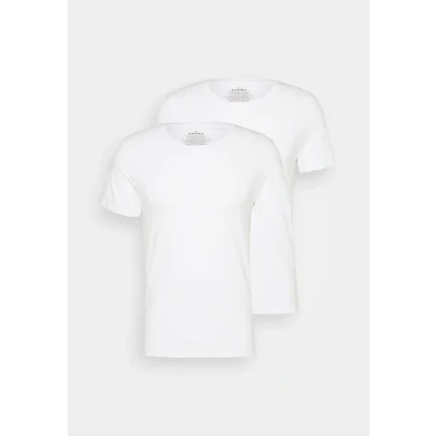 Image of Under Armour Performance Solid Fitted CREW NECK 2 PACK Undershirt, Men&#039;s, Size: Large, White