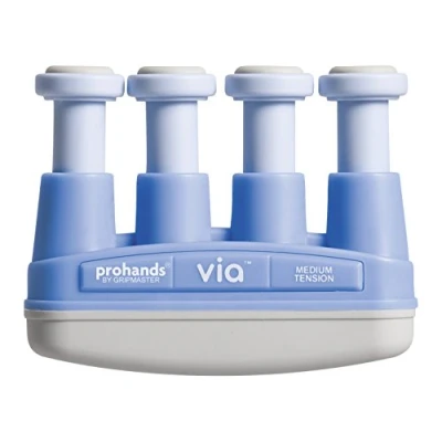 Image of Via Medium Tension Hand &amp; Finger Exerciser Blue 6lb