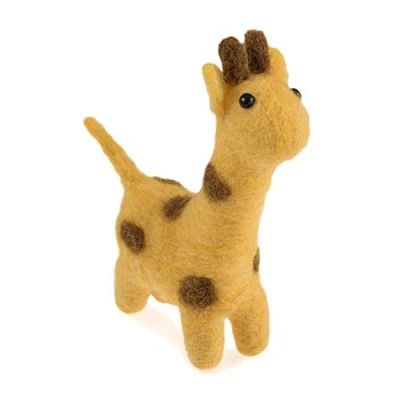 Image of Trimits Needle Felting Craft Kit, Giraffe, 12 x 3.5 cm