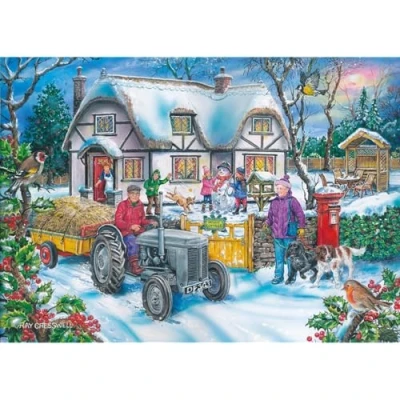 Image of 1000 Piece Jigsaw Puzzle Holly Cottage Panmure Collection