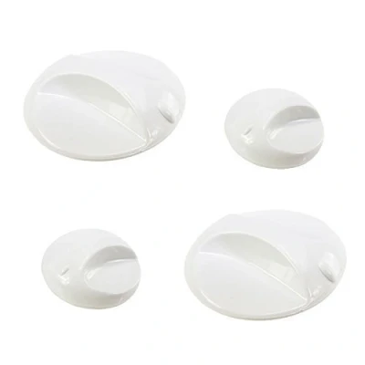 Image of First4spares Replacement Control Knobs for Galaxy Aqua 1000, 2000 &amp; 3000 Series Showers (Pack of 2 pairs)