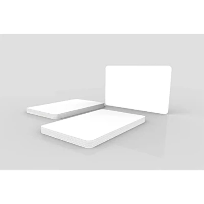 Image of NXP MIFARE® Classic 1K EV1 Blank White PVC Cards, ISO14443A, 13.56MHz, Printable, Gloss Finish (Pack of 50)