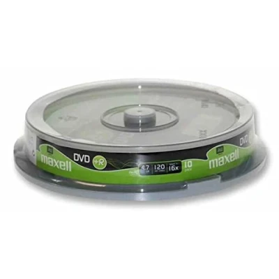 Image of Maxell dvd+r 4,7GB 16x Cakebox 10 pcs, 10103221 (10 pcs)
