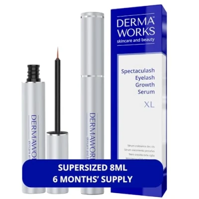 Image of 2024 AWARD WINNING Lash Serum SPECTACULASH XL 8ml Eyelash for Growth and Thickness Enhancing &amp; Conditioner Rapid by DERMAWORKS