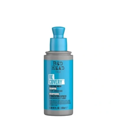 Image of Bed Head by TIGI Recovery Moisturising Shampoo Ideal for Dry Damaged Hair Repair Travel Size 100 ml