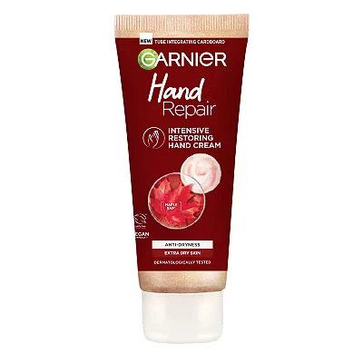 Image of Garnier Hand Repair Restoring Cream, Extra Dry Skin 75ml