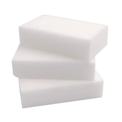 Image of Abbey 10 White Magic Eraser Sponge for Cleaning Melamine Sponges Stain &amp; Mark Removal Walls, Kitchens, Bathrooms, Paint Dust 9.9x6x2.5cm
