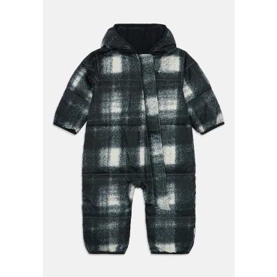 Image of Columbia Youth Infant Snuggly Bunny 2 Bunting, Snowsuit Romper, Chalk Omblur Tonal/Black, 0/3 Months