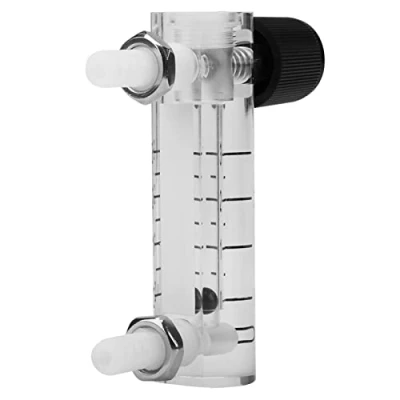 Image of Hilitand Gas Flowmeter, LZQ 2 Flowmeter 0 3LPM Flow Meter with Control Valve for Oxygen, Air,