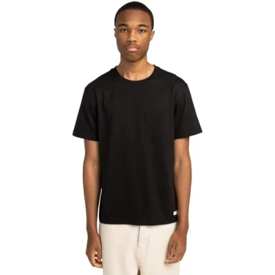 Image of Element Pocket Label Basic Tshirt, Men&#039;s, Size: XS, Black