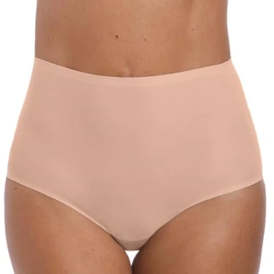 Image of Fantasie Women&#039;s Smoothease Invisible Stretch Vpl free Full Briefs, Natural Beige, One Size UK